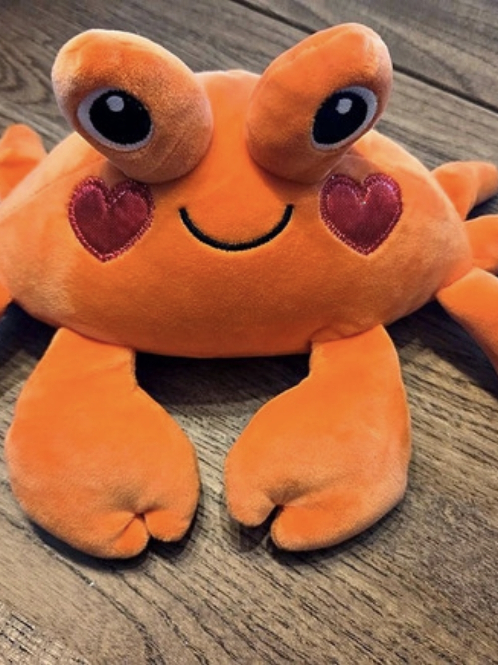 Kaisiyang Orange Crab Plush Stuffed Animal